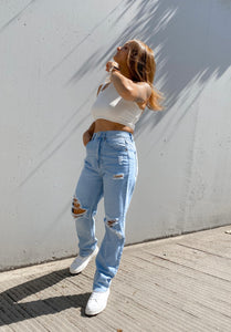 Highwaist Baggy Jeans