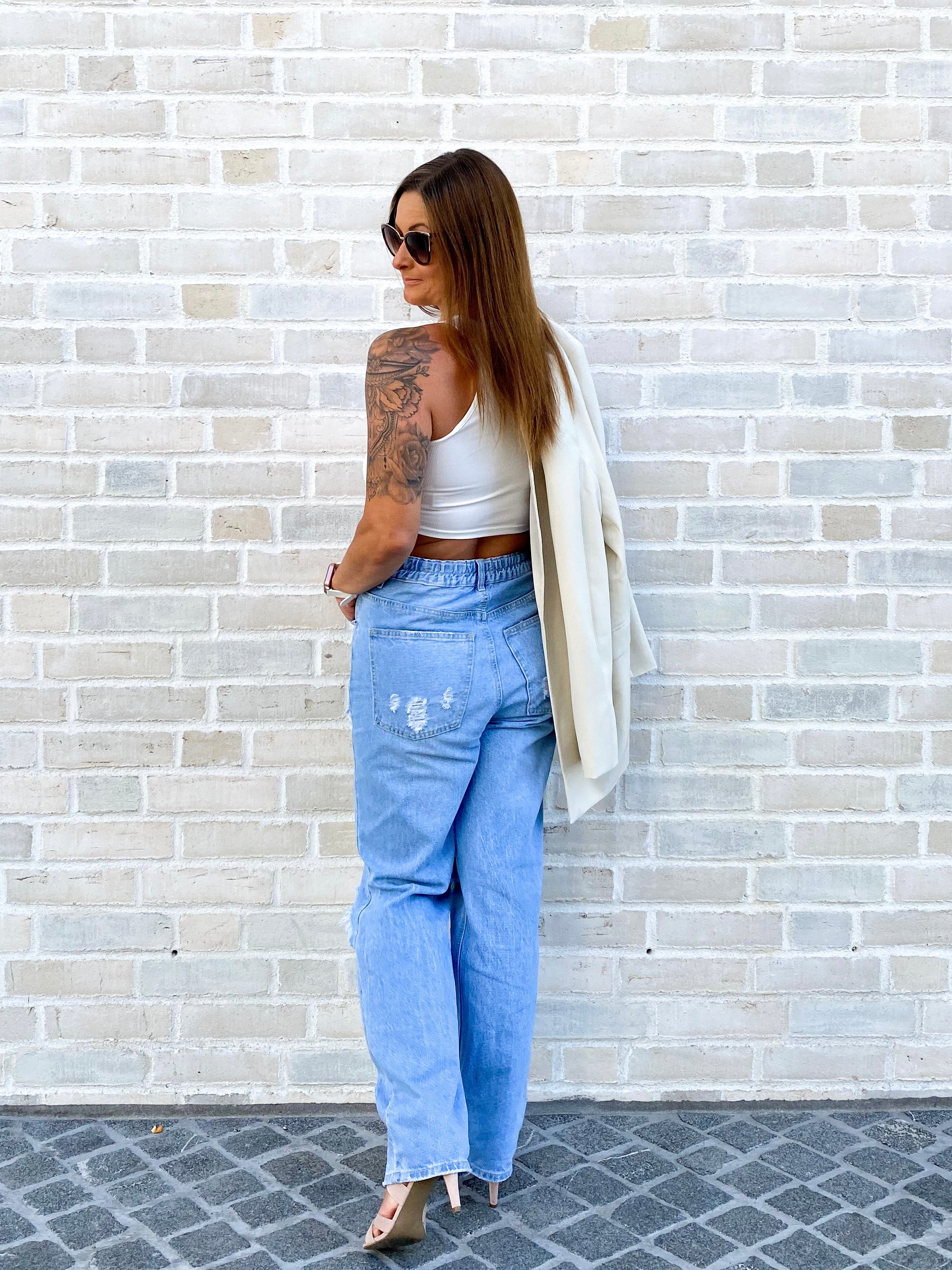 Highwaist Baggy Jeans